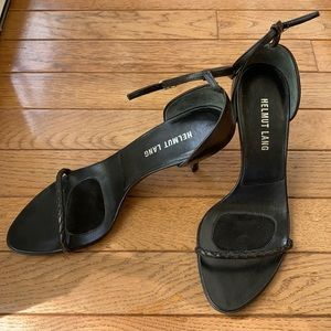 Helmut Lang Strap Heels